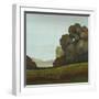 Distant Meadow II-Robert Charon-Framed Art Print