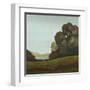 Distant Meadow II-Robert Charon-Framed Art Print