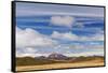 Distant mountain and clouds at high elevation, Antisana Ecological Reserve, Ecuador.-Adam Jones-Framed Stretched Canvas