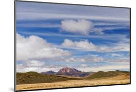 Distant mountain and clouds at high elevation, Antisana Ecological Reserve, Ecuador.-Adam Jones-Mounted Photographic Print