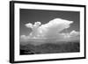 Distant Rain BW-Douglas Taylor-Framed Photographic Print