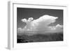 Distant Rain BW-Douglas Taylor-Framed Photographic Print