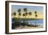 Distant Shore II-Tim O'toole-Framed Premium Giclee Print