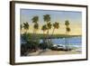 Distant Shore II-Tim O'toole-Framed Art Print