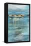 Distant Shores II-Joyce Combs-Framed Stretched Canvas