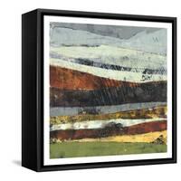 Distant Storm-Linda Nickell-Framed Stretched Canvas