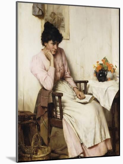 Distant Thoughts-Walter Langley-Mounted Giclee Print