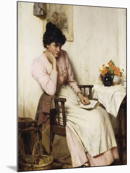 Distant Thoughts-Walter Langley-Mounted Giclee Print