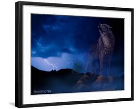 Distant Thunder-Gordon Semmens-Framed Giclee Print