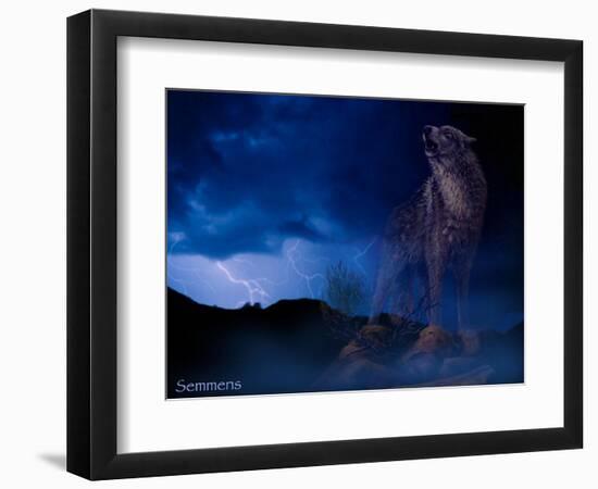 Distant Thunder-Gordon Semmens-Framed Premium Giclee Print