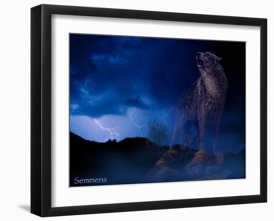 Distant Thunder-Gordon Semmens-Framed Giclee Print