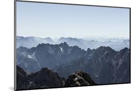 Distant View from the 'Zugspitze'-null-Mounted Photographic Print