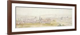 Distant View of a Town with a Chateau on the Right-Adam Frans van der Meulen-Framed Giclee Print