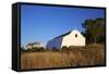 Distant View of Agios Ioanis Theologos (Monastery of St. John the Theologian)-null-Framed Stretched Canvas