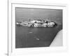 Distant View of Alcatraz Prison-null-Framed Photographic Print