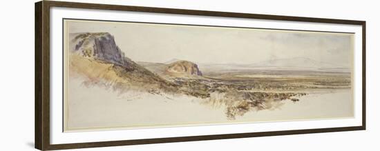 Distant View of Borghetto and Partenico-Edward Lear-Framed Giclee Print