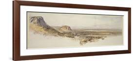 Distant View of Borghetto and Partenico-Edward Lear-Framed Giclee Print