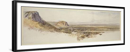 Distant View of Borghetto and Partenico-Edward Lear-Framed Giclee Print