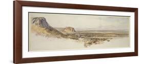 Distant View of Borghetto and Partenico-Edward Lear-Framed Giclee Print