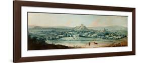 Distant View of Clitheroe, C.1730-Matthias Read-Framed Giclee Print