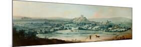 Distant View of Clitheroe, C.1730-Matthias Read-Mounted Giclee Print