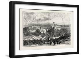 Distant View of Durham-null-Framed Giclee Print