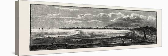 Distant View of Great Grimsby-null-Stretched Canvas