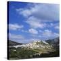 Distant View of Moulay Idriss, Morocco-Tony Gervis-Stretched Canvas