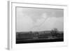 Distant View of Storm Damaged Land Area-null-Framed Photographic Print