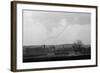 Distant View of Storm Damaged Land Area-null-Framed Photographic Print