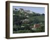 Distant View of the Grounds and Buildings of Sophia Loren and Carlo Ponti's Villa-Alfred Eisenstaedt-Framed Photographic Print