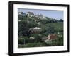 Distant View of the Grounds and Buildings of Sophia Loren and Carlo Ponti's Villa-Alfred Eisenstaedt-Framed Photographic Print