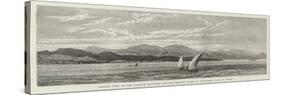 Distant View of the Laurium Mountains and Ore-Smelting Works at Ergasteria, Coast of Attica-null-Stretched Canvas