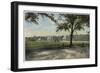 Distant View of the Royal Artillery Barracks at Woolwich, South-East London-null-Framed Photographic Print