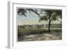 Distant View of the Royal Artillery Barracks at Woolwich, South-East London-null-Framed Photographic Print