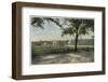 Distant View of the Royal Artillery Barracks at Woolwich, South-East London-null-Framed Photographic Print