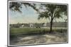 Distant View of the Royal Artillery Barracks at Woolwich, South-East London-null-Mounted Photographic Print