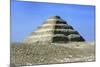 Distant View of the Step Pyramid of King Djoser (Zozer), Saqqara, Egypt, 3rd Dynasty, C2600 Bc-Imhotep-Mounted Photographic Print