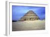 Distant View of the Step Pyramid of King Djoser (Zozer), Saqqara, Egypt, 3rd Dynasty, C2600 Bc-Imhotep-Framed Photographic Print