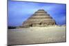 Distant View of the Step Pyramid of King Djoser (Zozer), Saqqara, Egypt, 3rd Dynasty, C2600 Bc-Imhotep-Mounted Photographic Print