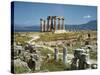 Distant View of the Temple of Apollo at Corinth-Bettmann-Stretched Canvas