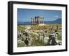 Distant View of the Temple of Apollo at Corinth-Bettmann-Framed Photographic Print