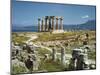 Distant View of the Temple of Apollo at Corinth-Bettmann-Mounted Photographic Print