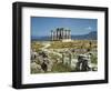 Distant View of the Temple of Apollo at Corinth-Bettmann-Framed Photographic Print