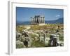 Distant View of the Temple of Apollo at Corinth-Bettmann-Framed Photographic Print