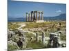 Distant View of the Temple of Apollo at Corinth-Bettmann-Mounted Photographic Print