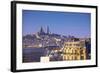 Distant View to Montmartre and Sacre Coeur, Paris, France, Europe-Neil-Framed Photographic Print