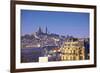 Distant View to Montmartre and Sacre Coeur, Paris, France, Europe-Neil-Framed Photographic Print