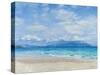 Distant Yacht, Iona, 2014-Charles Simpson-Stretched Canvas