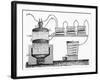 Distillation Apparatus, 19th Century-CCI Archives-Framed Photographic Print